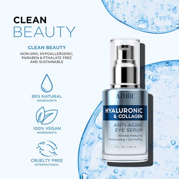 Hyaluronic Acid & Collagen Facial Serum Set By Azure Hyaluronic - Picture 9 of 14